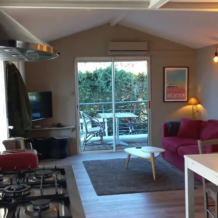 샬레 Maison 47m2 Climatise, Piscine,linge Fourni 구장메스트라