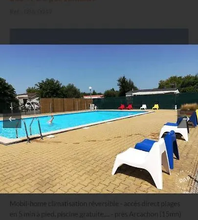 47m2 Dans Prl Linge Fourni Chalet Gujan-Mestras
